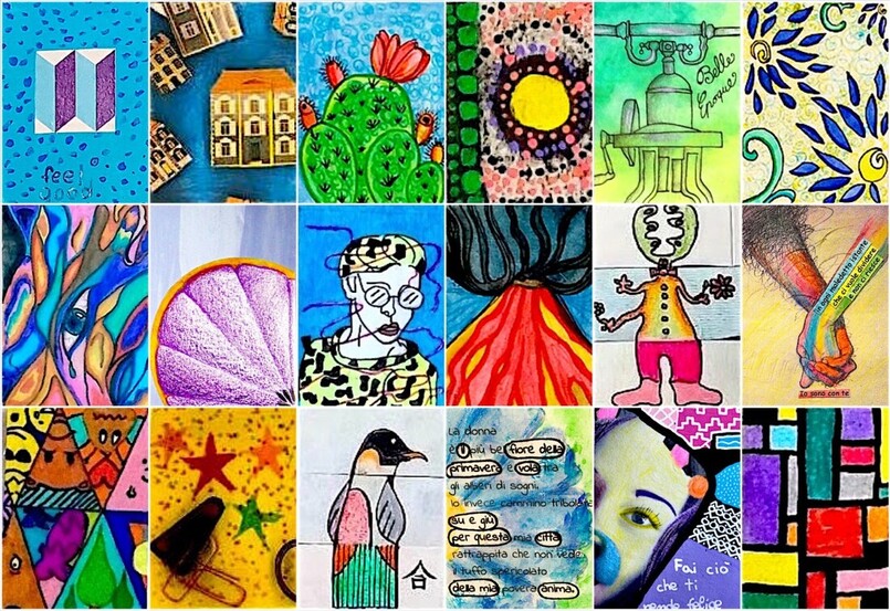 Designs and Patterns ATC Package / Artist Trading Card Backgrounds